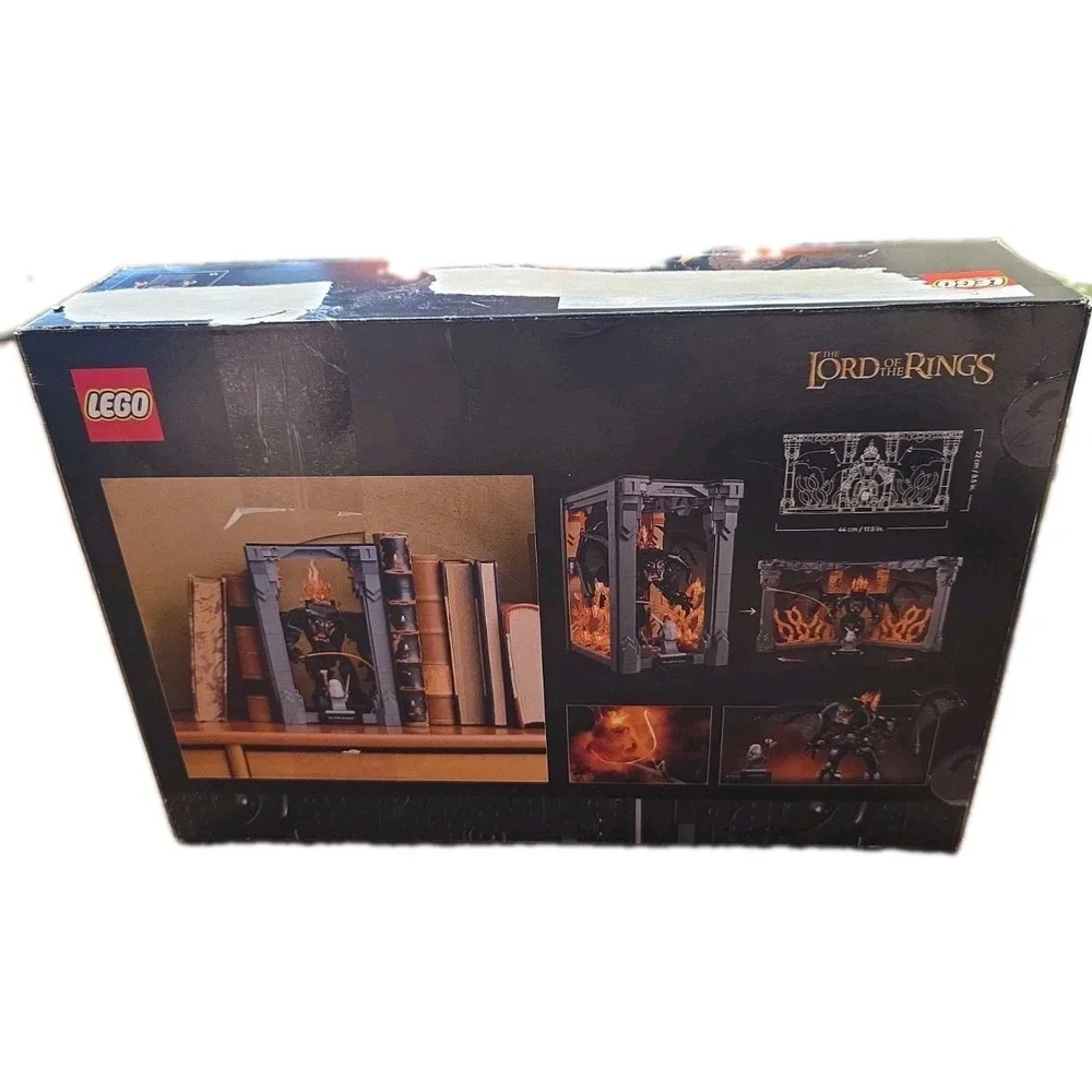 Lego Icons (Book Nook Set) 10367 The Lord of the Rings - Balrog, 1201 Pcs -New
